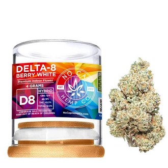 NoCap - Delta 8 Infused Flower 4g Berry White